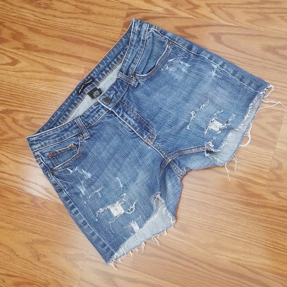 New York distressed Cutoffs 8